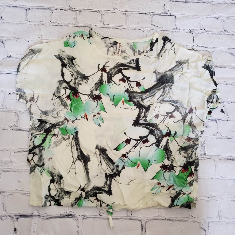 Floral Boxy Tee